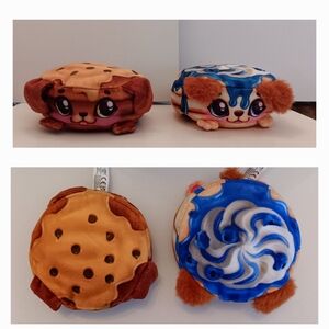 Cookeez Makery Toasty Treatz Pancake Blueberry Chocolate Chip Plush Toy Cookies